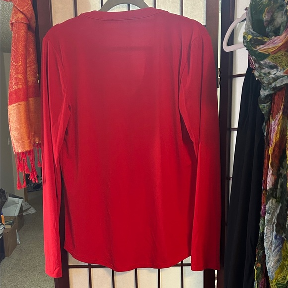INC Red Women's Top - Picture 4 of 4